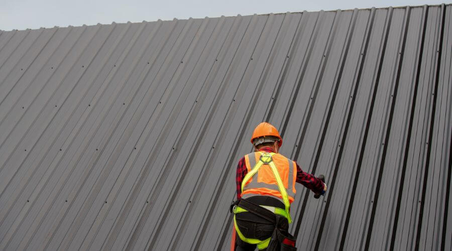 Professional metal roof installation in Eva, AL